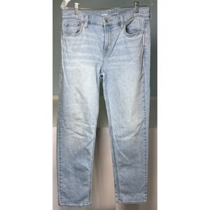 Old Navy 8 Wow Boyfriend Jeans Women Light Blue Excellent Mid-Rise Relaxed Fit